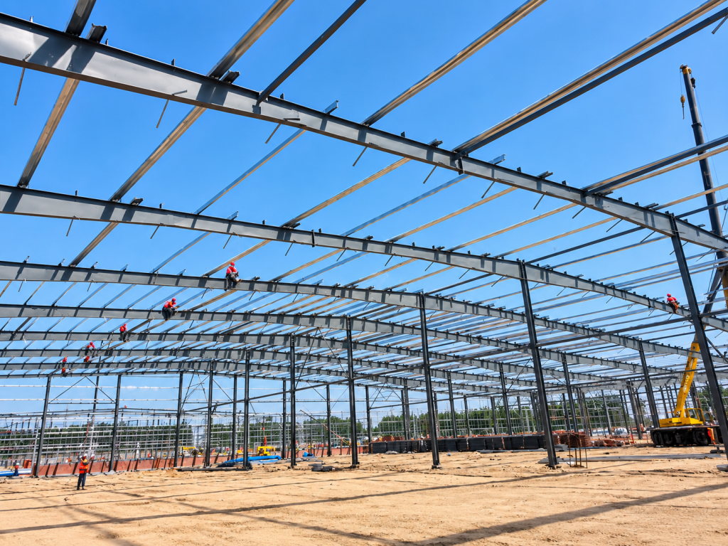 Proyecto de almacén con estructura de acero para el Parque Logístico Inteligente de Hisense en Qingdao