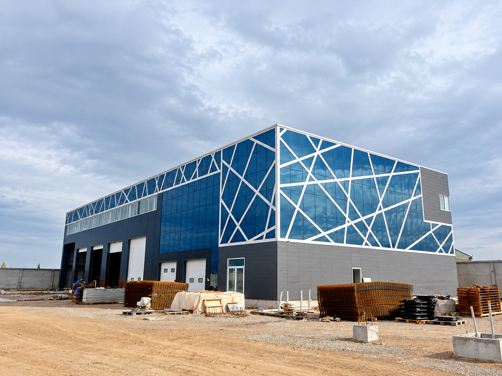 7,200㎡ Logistics Workshop Steel Structure Project in Algeria | Xinguangzheng