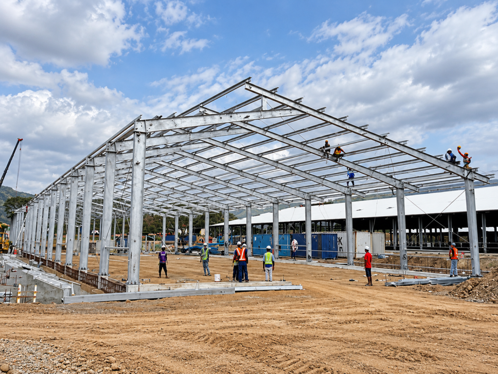 Integrated Steel Structure Cattle Farm Project in Papua New Guinea