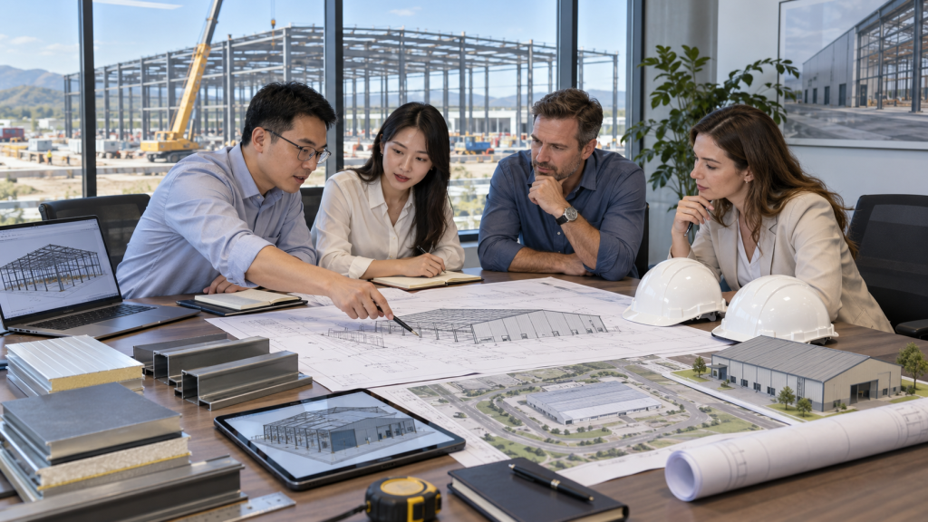 ¿Está planificando un proyecto de edificio de acero? Envíe estos 8 datos a Xinguangzheng para una primera conversación