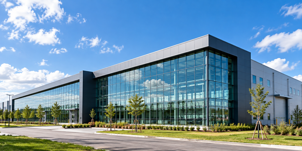 3,100 m² Steel Structure Showroom Project in Breda, Netherlands