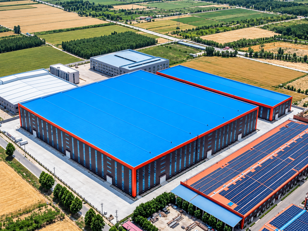 Proyecto de estructura de acero para parque industrial automotriz de 72.544 m²