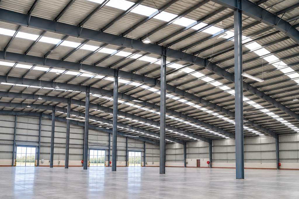 Steel Structure Warehouse Project in Lilongwe, Malawi | Xinguangzheng